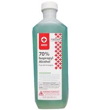 American Red Cross 70% Wintergreen Alcohol 16oz /12