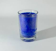 [50BLUE] CANDLE 50 HOURS BLUE 24-PK