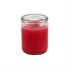 [7592800009497] CANDLE 50 HR 3" RED 24-PK