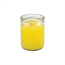 [186148000123 24pk] CANDLE 50 HR 3" YELLOW 24PK