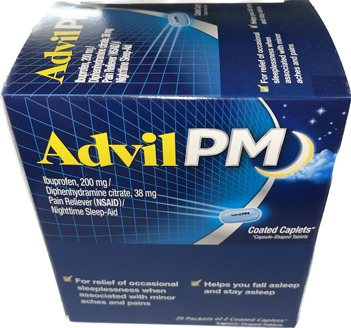 [655708017807] ADVIL PM BOX 25-PK x 2's /20