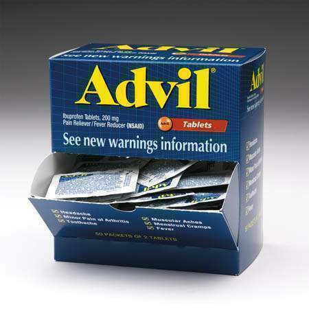 [655708017913] ADVIL REGULAR BOX 25 x 2's /20