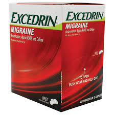 [655708018736] EXCEDRIN Migraine Disp. Box 25 X 2'S /20 exp 8/28