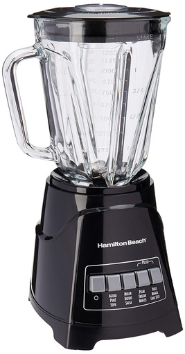 [040094581467] HAMILTON BEACH Blender 12 Spd GLASS BLK 58146