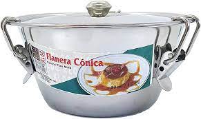 [729545070520] KLOC S/S FLANERA Conical Flan Mold 18cm /24