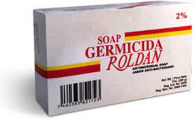 [7460383821723] Germicida Roldan Soap LG RED 2% 7oz /48 exp 12/27