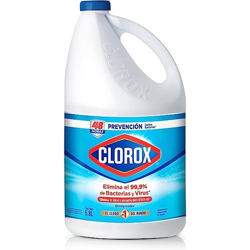 [7501071900143] CLOROX REGULAR 1GL - 3.89 LT /6 M.X