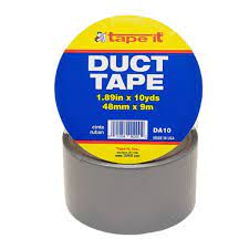 [021854002002] TAPE DUCT SILVER 2' X 10yds /54