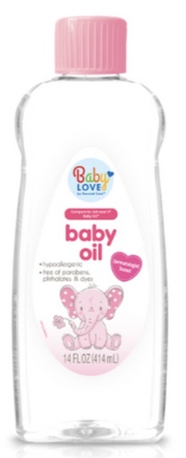 [8088829119442] BLOVE BABY OIL PINK 14oz /12