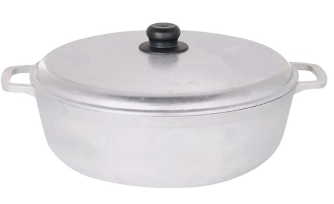 [7702561790613] Universal Cast Aluminum Caldero 50cm /4  L9061
