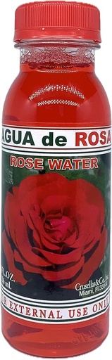 [045801000637] CRUSELLAS AGUA DE ROSAS 8oz /12