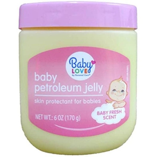 [808829050516] BABY LOVE PETROLEUM JELLY PINK 6oz /12