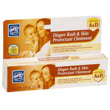 [808829103700] LUCKY DIAPER RASH OINTMENT W/ A & D 1.25oz /24 exp 5/28