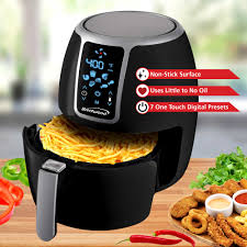 [812330025390] Brentwood  4QT Digital Air Fryer Black Af-400dbk /6