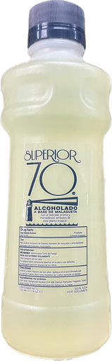 [08230100020] ALCOHOLADO SUPERIOR 70 -11.8oz /24