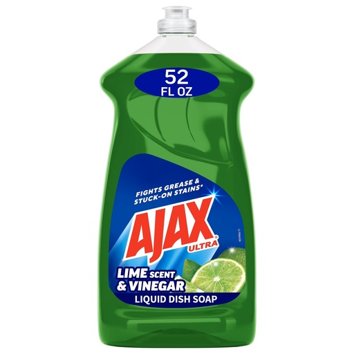 [035000498632] AJAX DISH LIME + VINEGAR 52oz /6