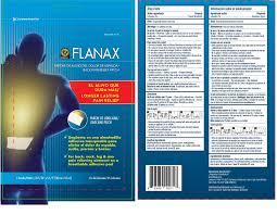 [853030002717] FLANAX PAIN RELIEF PATCH BOX 24-PK /288