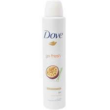 [8720181202469  -  8720181202445] DOVE DEOD BODY SPRAY PASSION FRUIT 150ML /6
