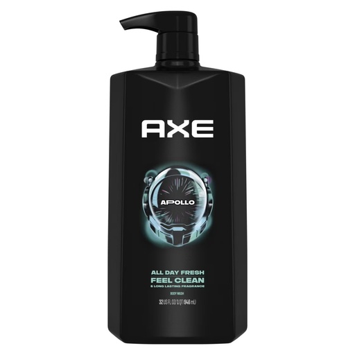[011111262850] AXE BODY WASH APOLLO 16oz /12