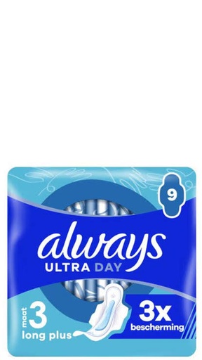 [8006540584200] ALWAYS ULTRA DAY SIZE 3 LONG PLUS 9ct /8