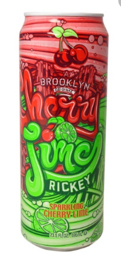 [CHERRY] ARIZONA CHERRY LIME RICKEY 24oz - 24PK