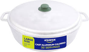 [7702561790231] Universal Cast Aluminum Caldero W/Knob 18cm /30 L79023