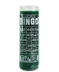 [BINGO] CANDLE BINGO LUCKY GREEN 12PK