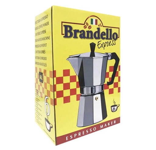 [BR-1460] BRANDELLO COFFEE MAKER 6CUP/36