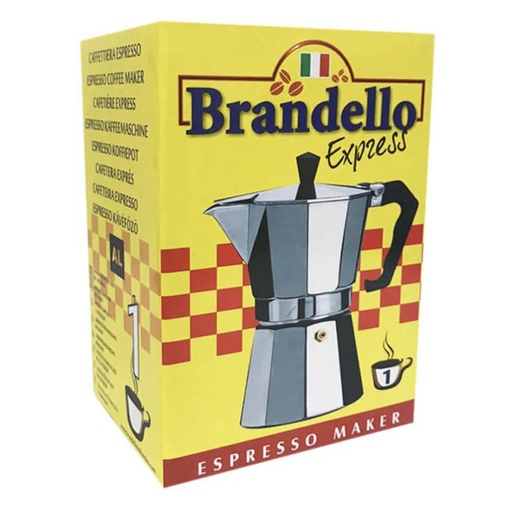 [BR-1507] BRANDELLO COFFEE MAKER 1CUP/60