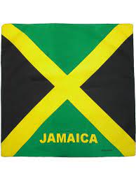 [BR5565] BANDANA JAMAICA FLAG 12-PK