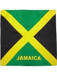 [BR5565] BANDANAS JAMAICA FLAG 12-PK