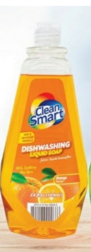 [892166000686] CLEAN S. DISHWASHING ORANGE 24 OZ /12