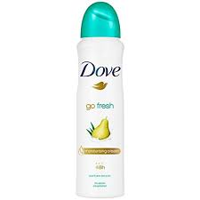 [8710908559235] DOVE DEOD SPRAY UK PEAR & ALOE 150ml /12