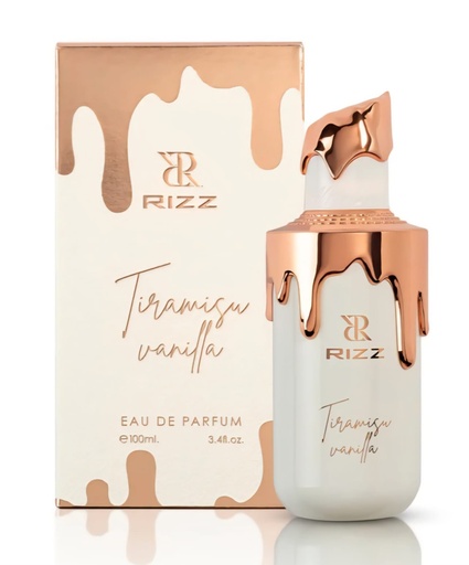 [6290362743026] RIZZ TIRAMISU VANILLA 3.4oz EDP PJ PERFUME /48