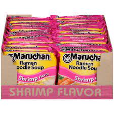[041789902178] MARUCHAN RAMEN SHRIMP 3oz - 24PK NO RETURNS