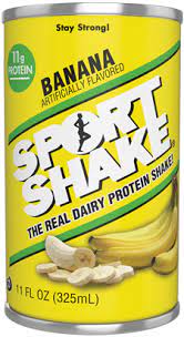 [070801103255] SPORT SHAKE BANANA 11oz 12-PK exp 12/27