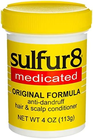 [075610431100] SULFUR 8 MEDICATED HAIR/SCALP JAR 4oz /12