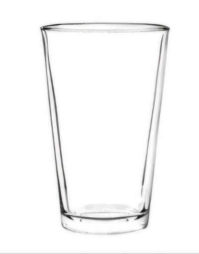 [813293020712] CRISTAR GLASS CUP PINT 16oz - 24pk NO RETURNS