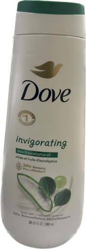 [011111056411] DOVE BODY WASH CEDARWOOD + MINT 20oz /30