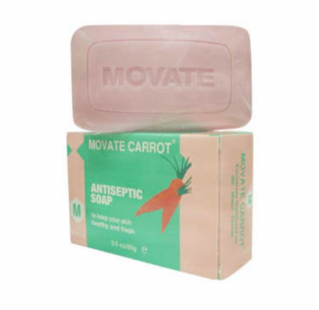 [678924083052] MOVATE CARROT SOAP 85gm /144