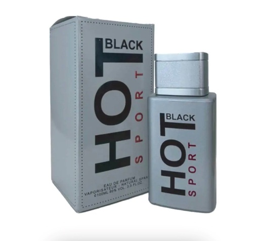 [6291108953211] HOT BLACK SILVER Bernard-Bimitri PJ PERFUME 3.3oz F/M