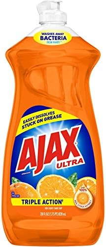 [035000446787] AJAX DISH ORANGE 28oz /9