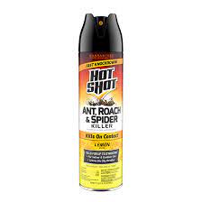 [071121967824] HOT SHOT ANT, ROACH & SPIDER LEMON 17.5oz/12