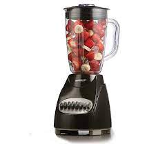 [181225100185] BRENTWOOD Blender 12 Speed Plastic Blk /4 JB220B