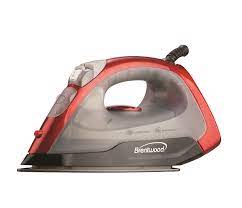 [181225800542] BRENTWOOD STEAM IRON RED 1000 WATS MPI-54/10